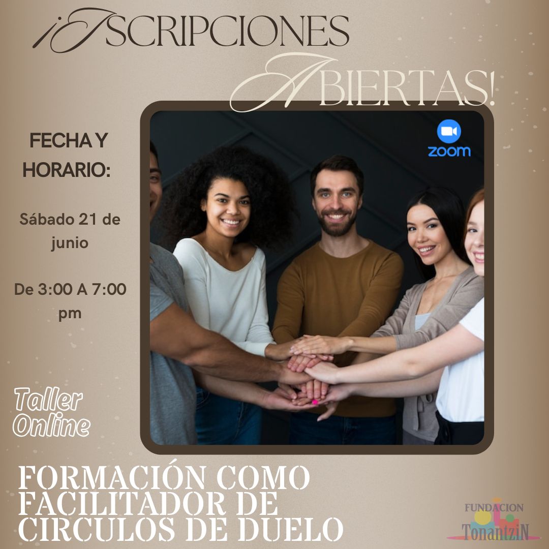 FORMACIÓN COMO FACILITADOR DE CIRCULOS DE DUELO